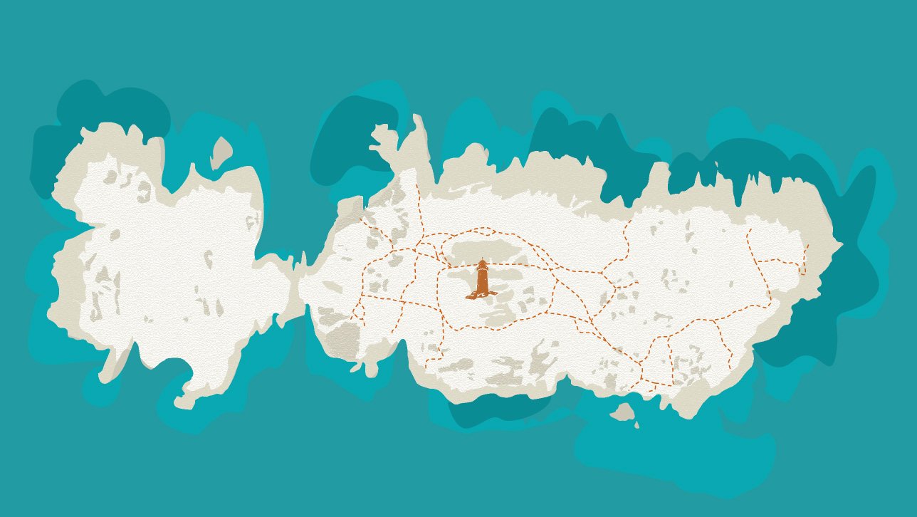 Montague Island Map